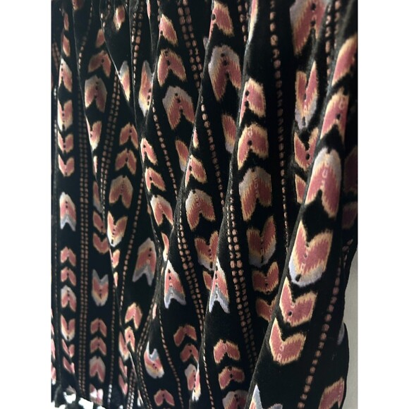 Miss Me Womens Medium Renaissance Bohemian Hippie Retro Velvet Tassel Trim Top‎ - Picture 3 of 9